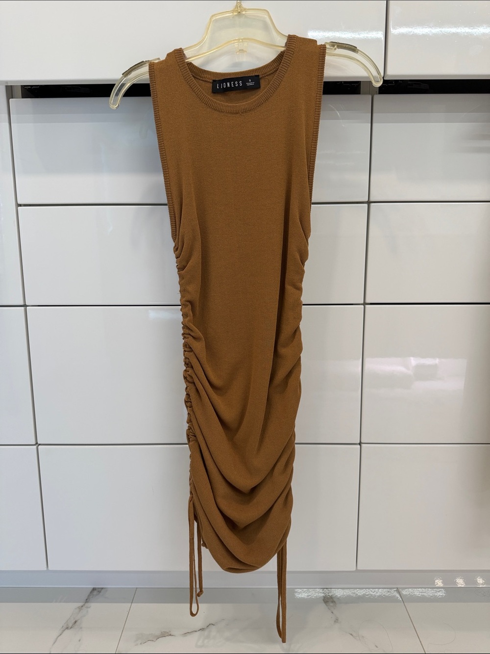 Lioness Military Minds Dress in Camel